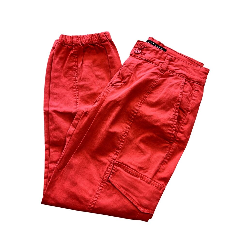 Sanctuary Red Jogger Style Denim Pants Size 26